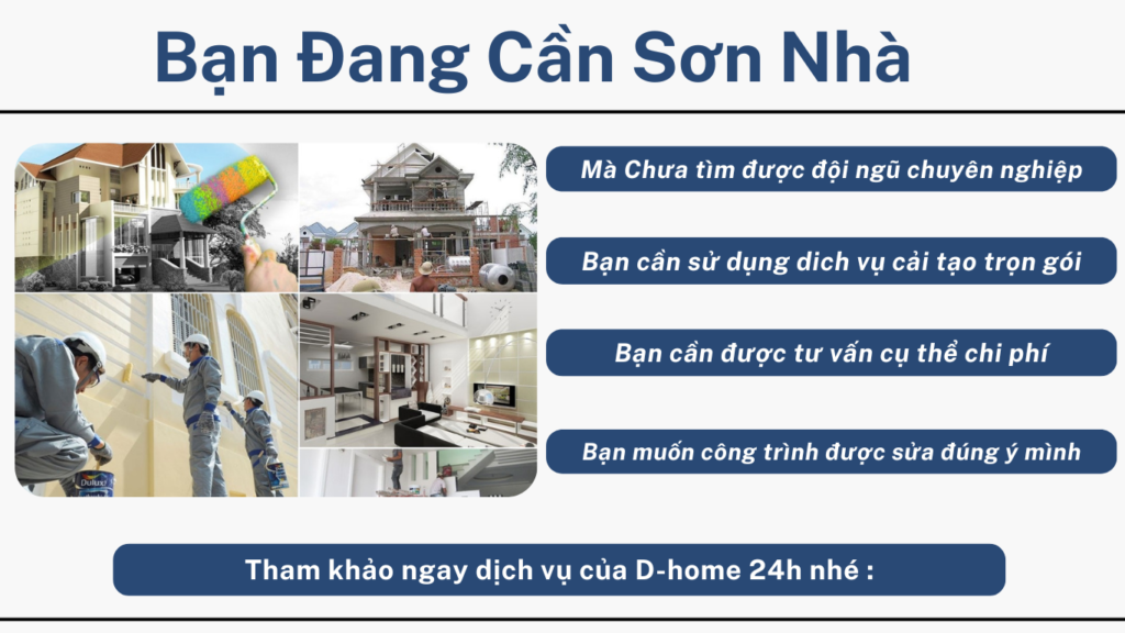 Liên hệ sơn nhà quận 4