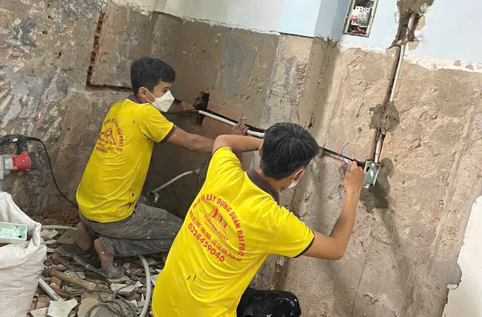 thi công lắp đặt nguồn điện thi công lắp đặt nguồn điện