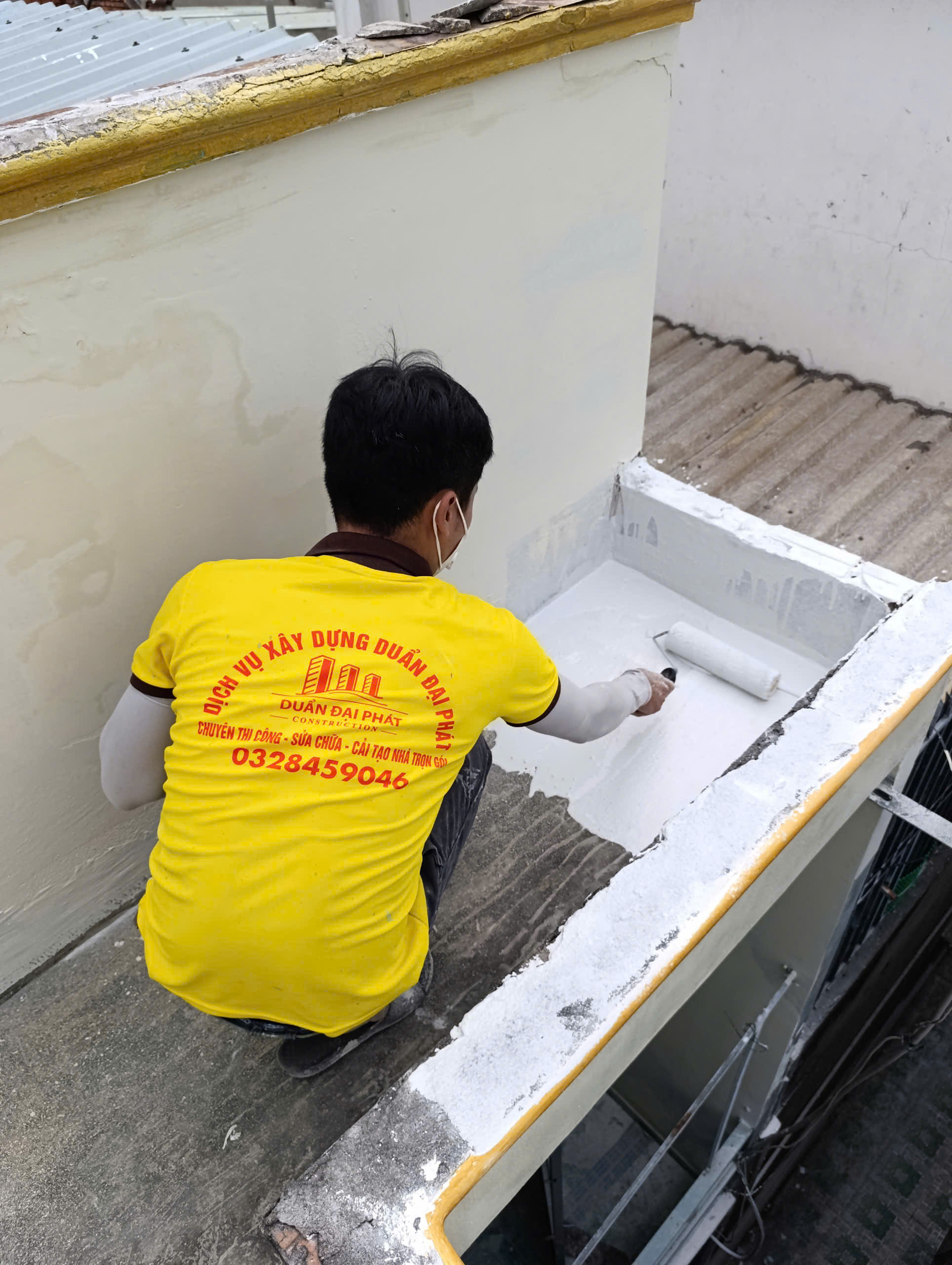 thợ chống thấm sàn seno