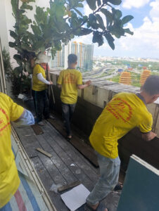 THỢ D-HOME 24H ĐANG TIẾN HÀNH CẢI TẠO NHÀ