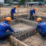 THI CÔNG MÓNG NHÀ