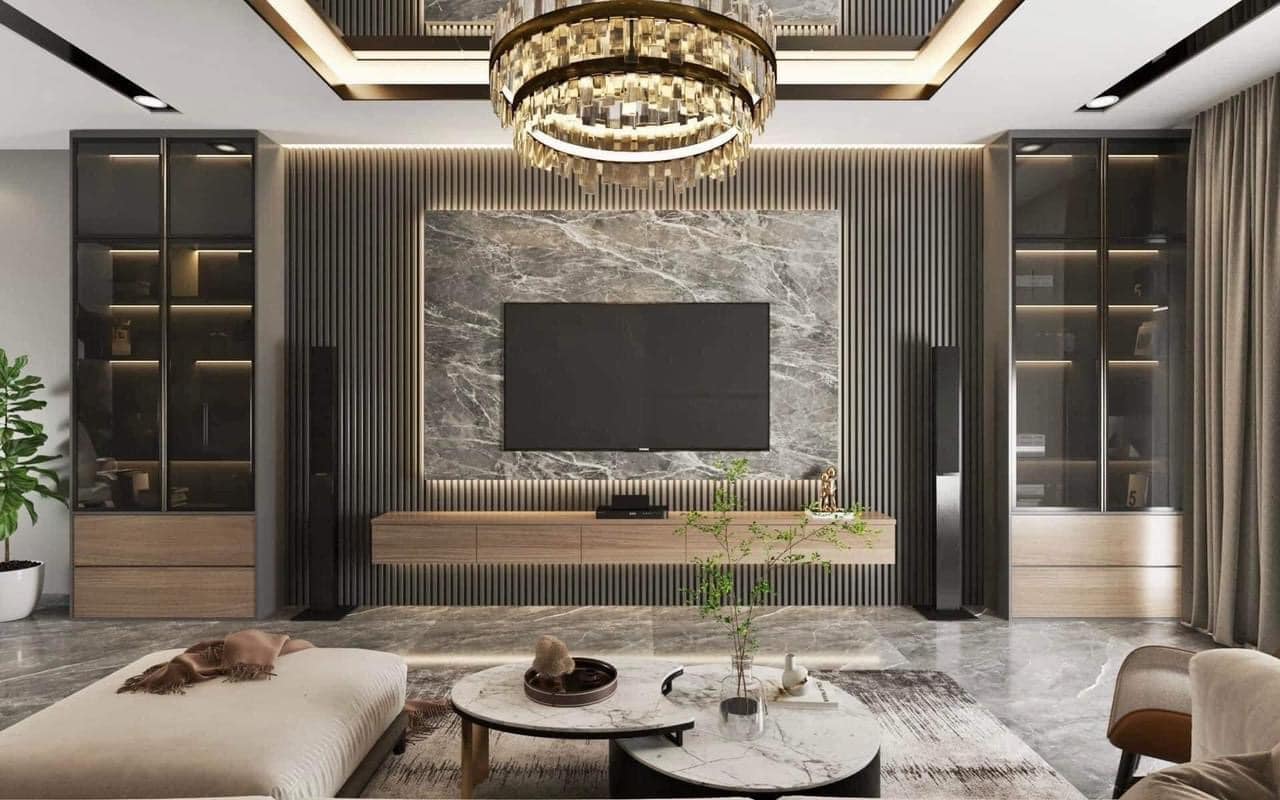 d-home 24h thi công nội thất phòng khách