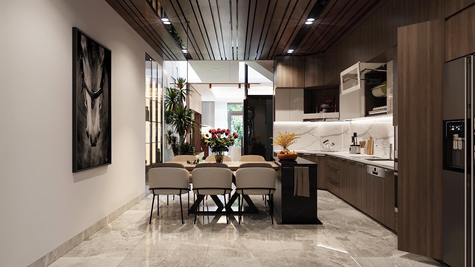 nội thất chung cư đẹp giản dị