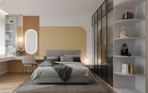 sơn điểm nhấn phòng ngủ đẹp