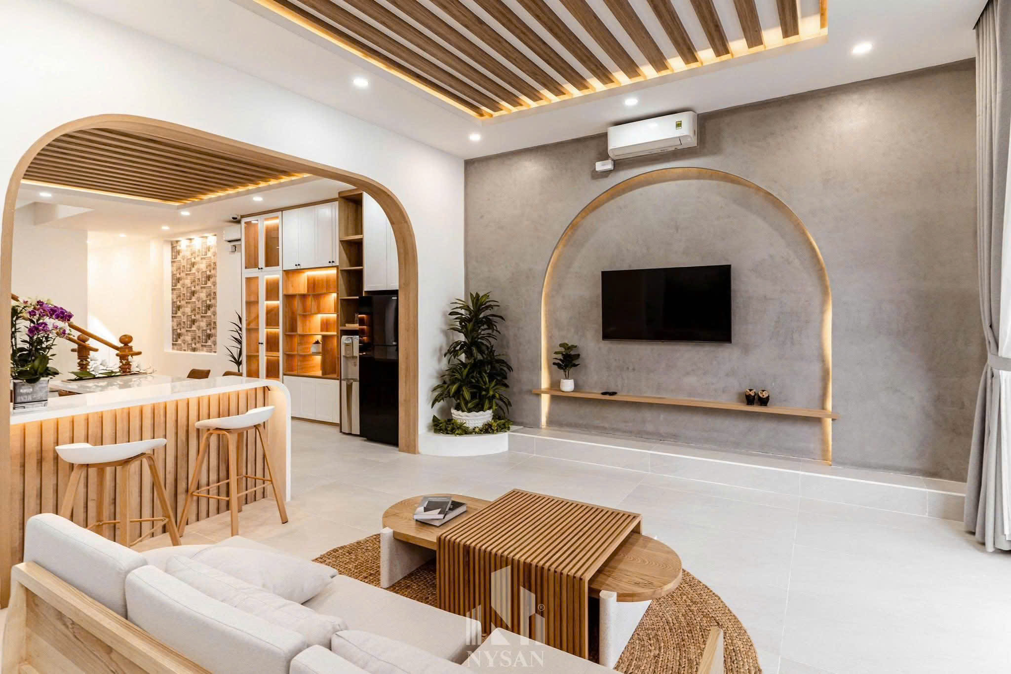 PHÒNG KHÁCH CŨ ĐƯỢC D-HOME 24 CẢI TAỌ LẠI