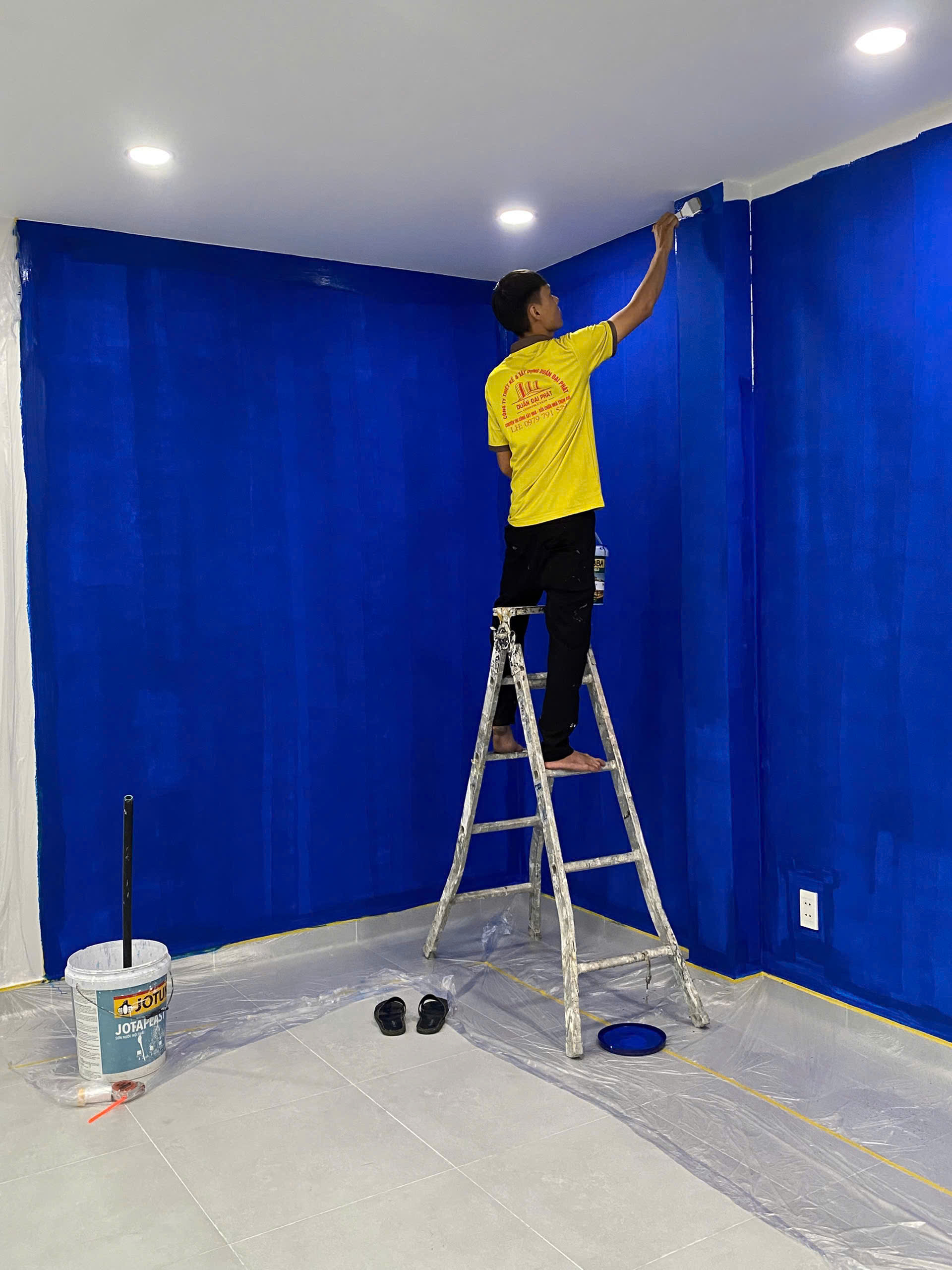 thợ sơn nhà d-home 24h tại tphcm