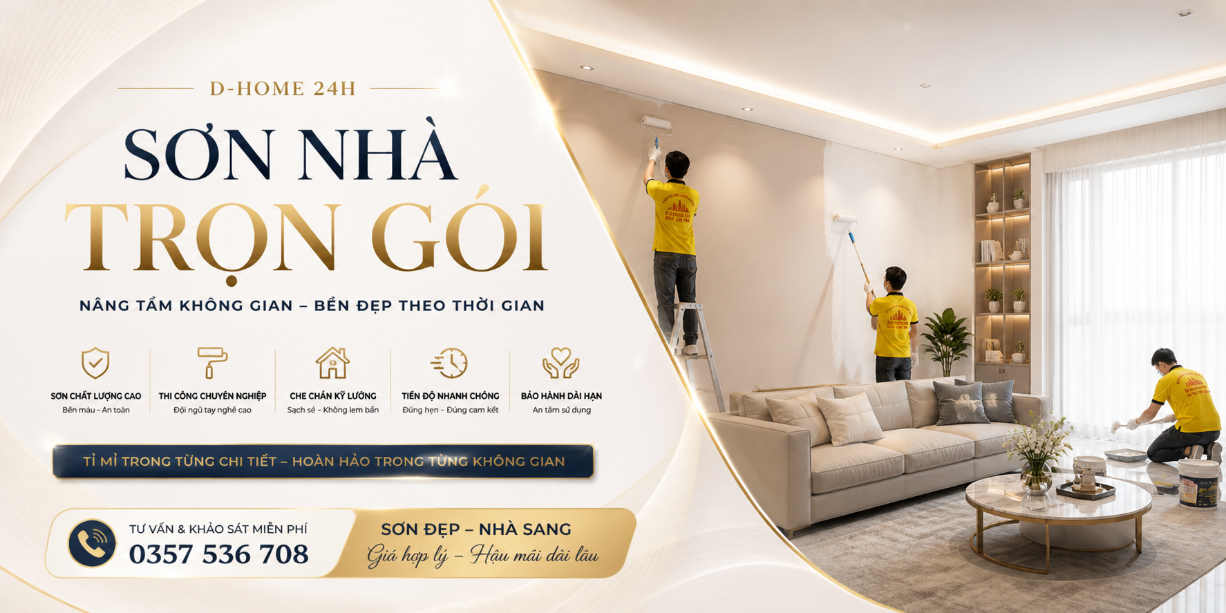 SƠN NHÀ TRỌN GÓI