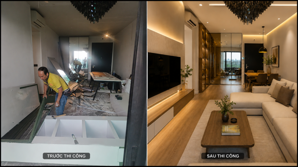 d-home 24h cải tạo căn hộ chung cư cũ tại tphcm